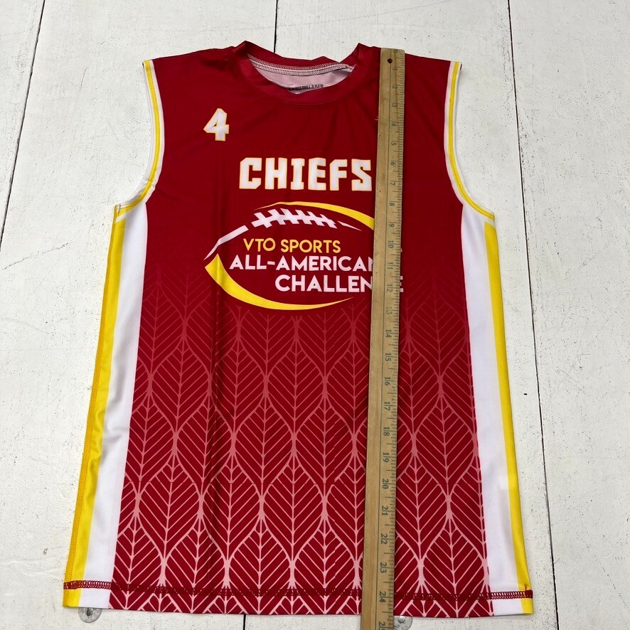 Gamebreaker Red Chiefs VTO Sports Sleeveless Jersey Mens Size Medium