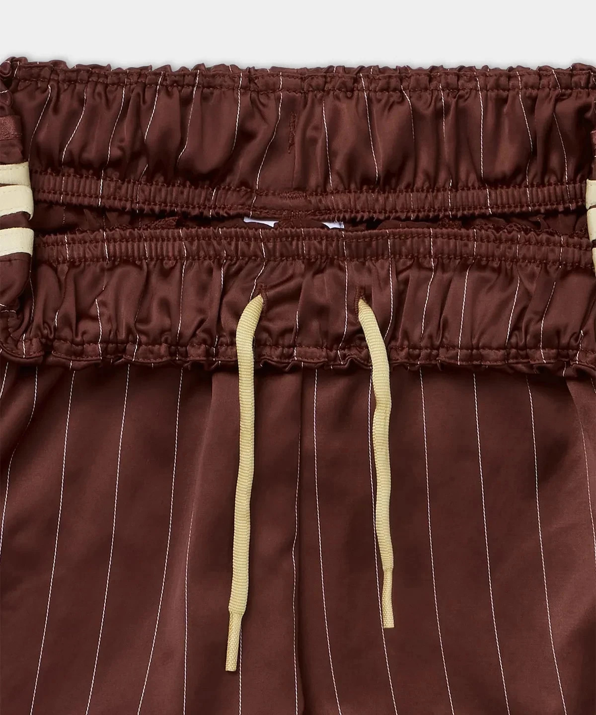 adidas Originals KC4236 KC4235 Pinstripe Satin Shorts Women’s Asia Fit NWT