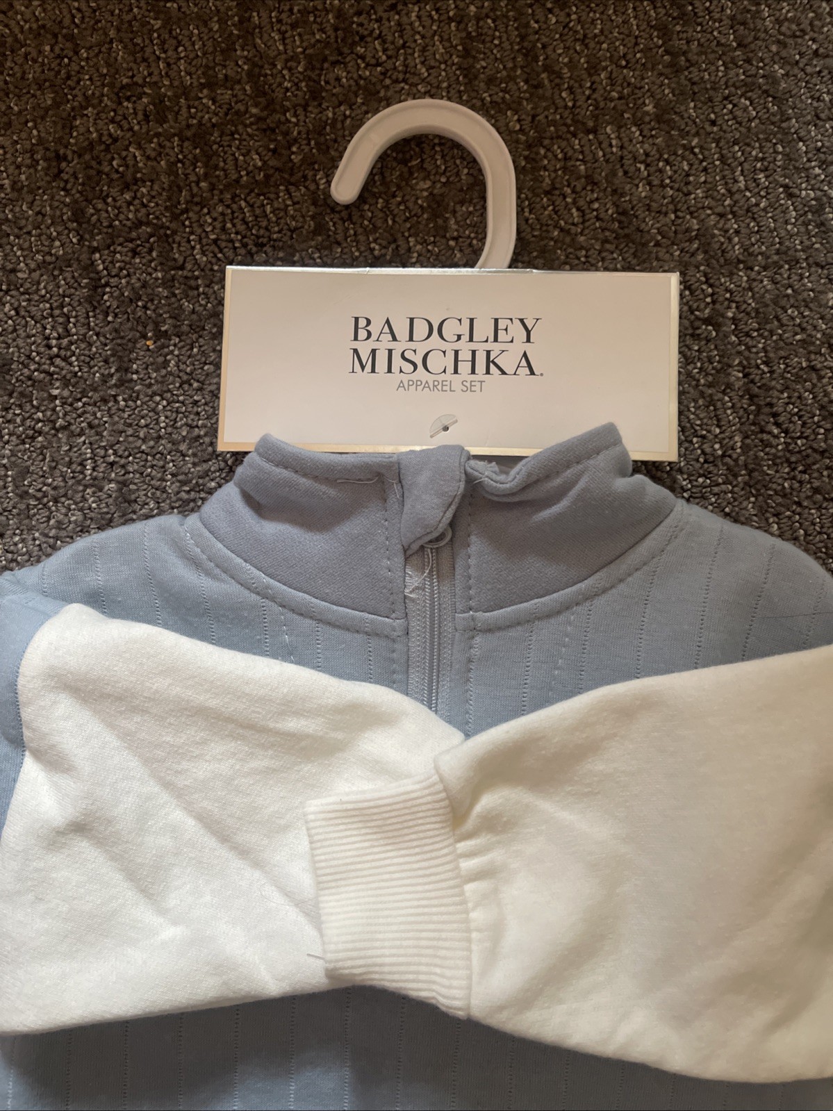 2 pc Quarter Zip Pullover & Jogger 9-12 Months