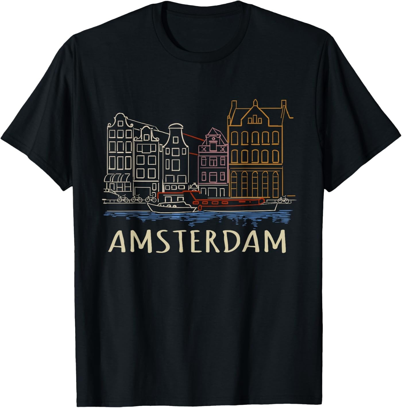 Amsterdam Netherlands Dutch Travel Love Amsterdam T-Shirt
