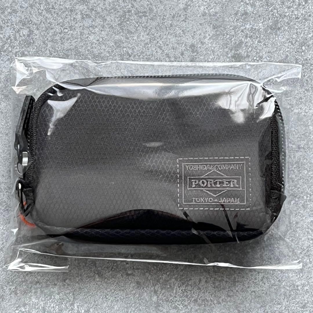 Brand New Unused PORTER DILL Multi Coin Case Black