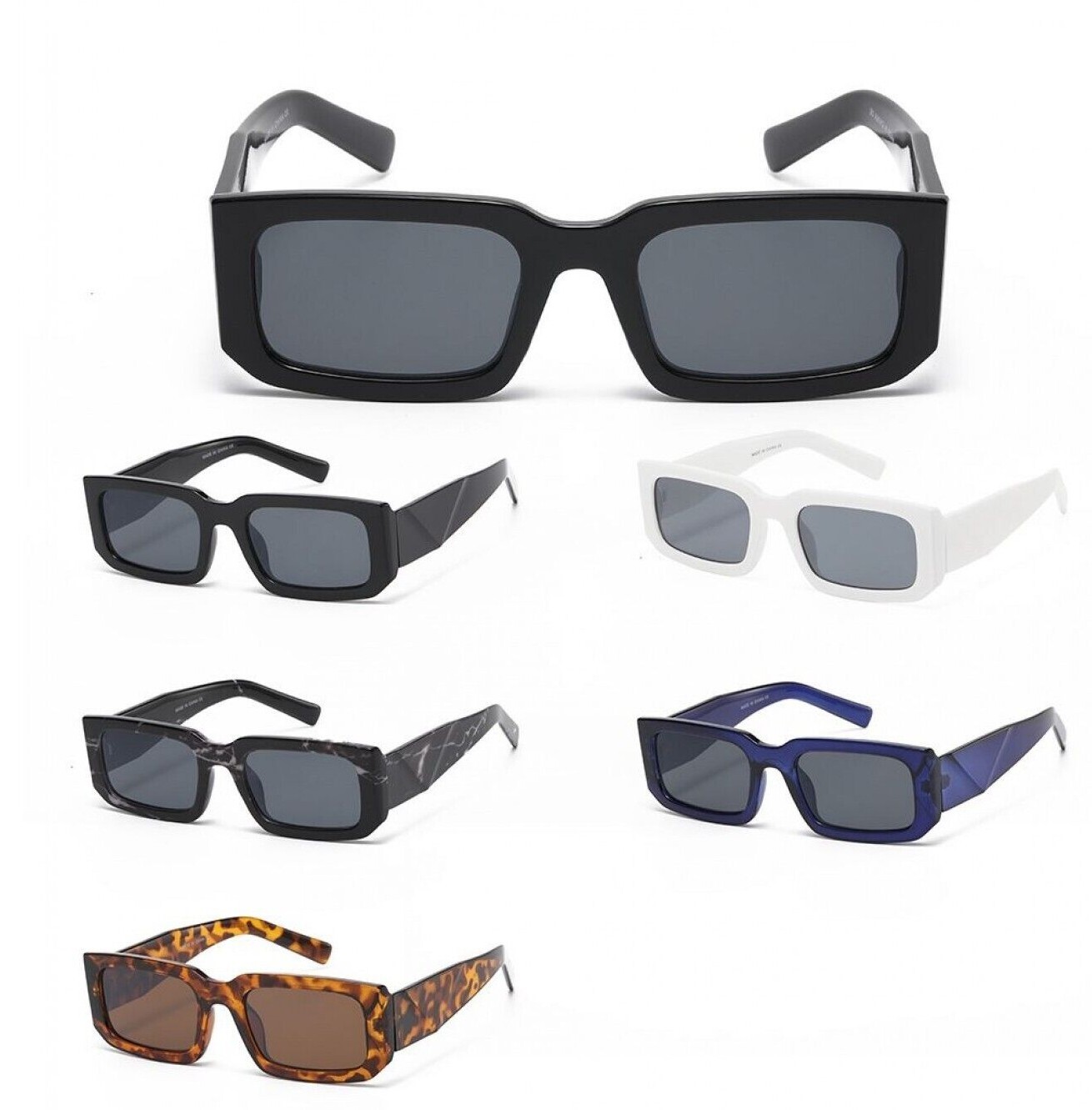 Women Sunglasses Fashion Designer Small Square Frame Luxury Elegant Miami Style