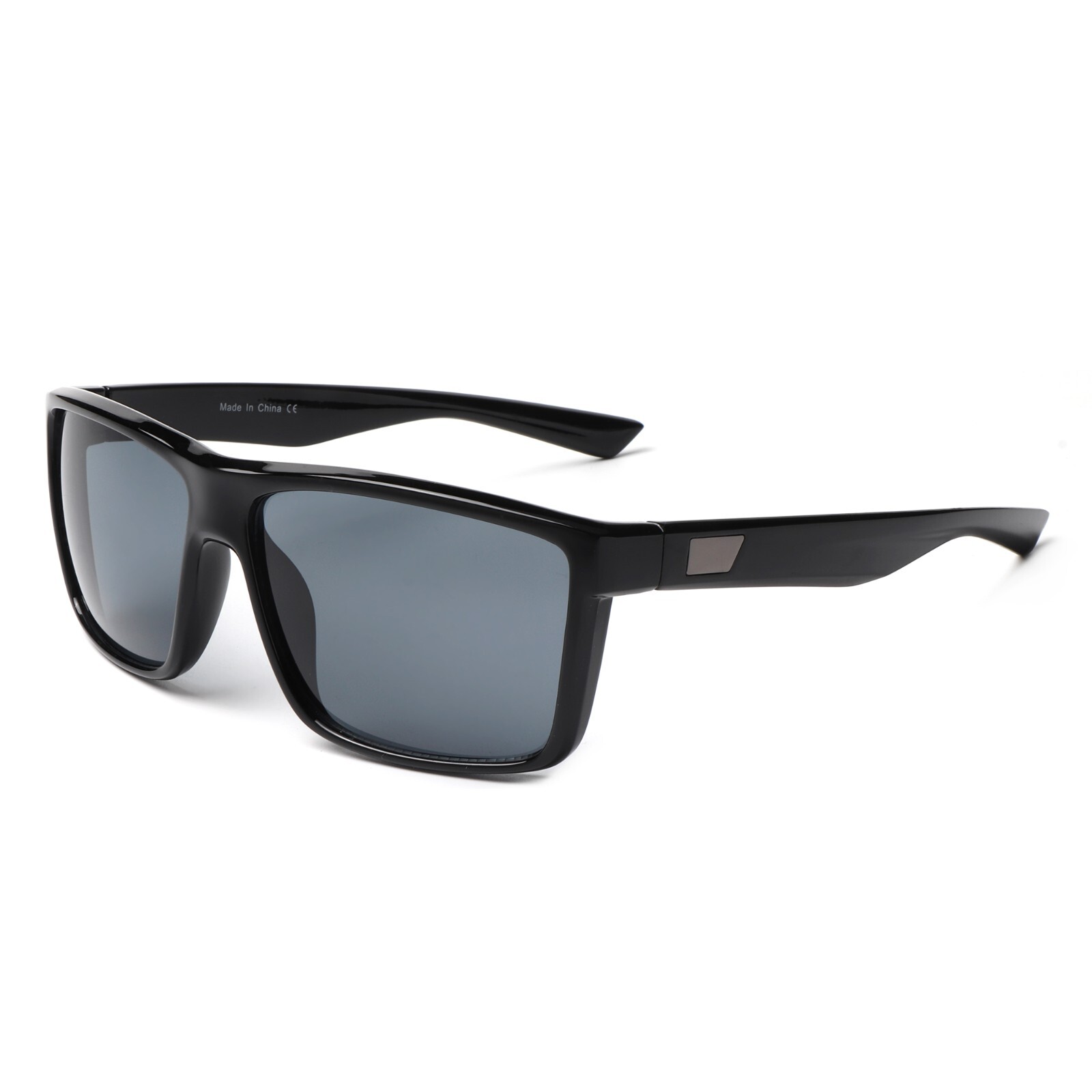Trendy Square Frame Sports Sunglasses for Men – Classic Flat Top Outdoor Shades