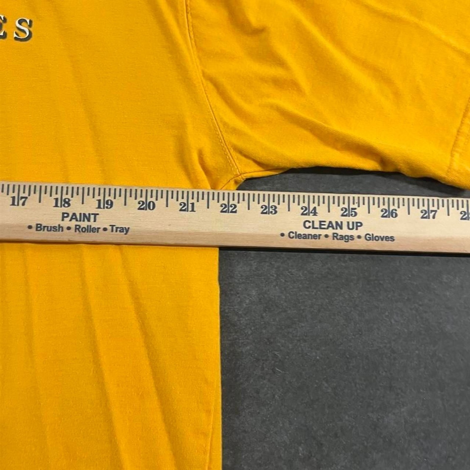 2005 Notre Dame Football The Shirt Lives Yellow Graphic T Shirt Pro Edge