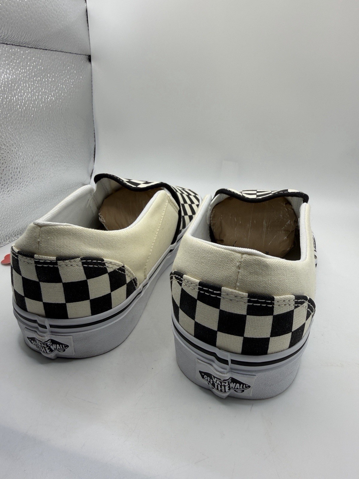 Vans Asher Women’s classic Checkerboard Black/White Size 11. New