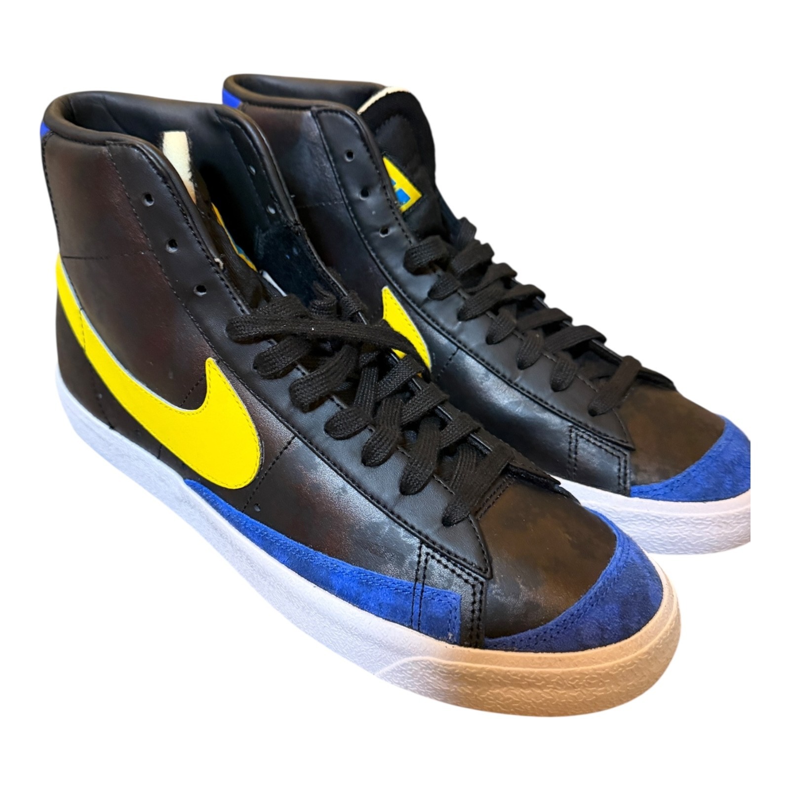 Nike Blazer Mid Men’s Size 10 Black Basketball Shoes Sneakers DC1414-001