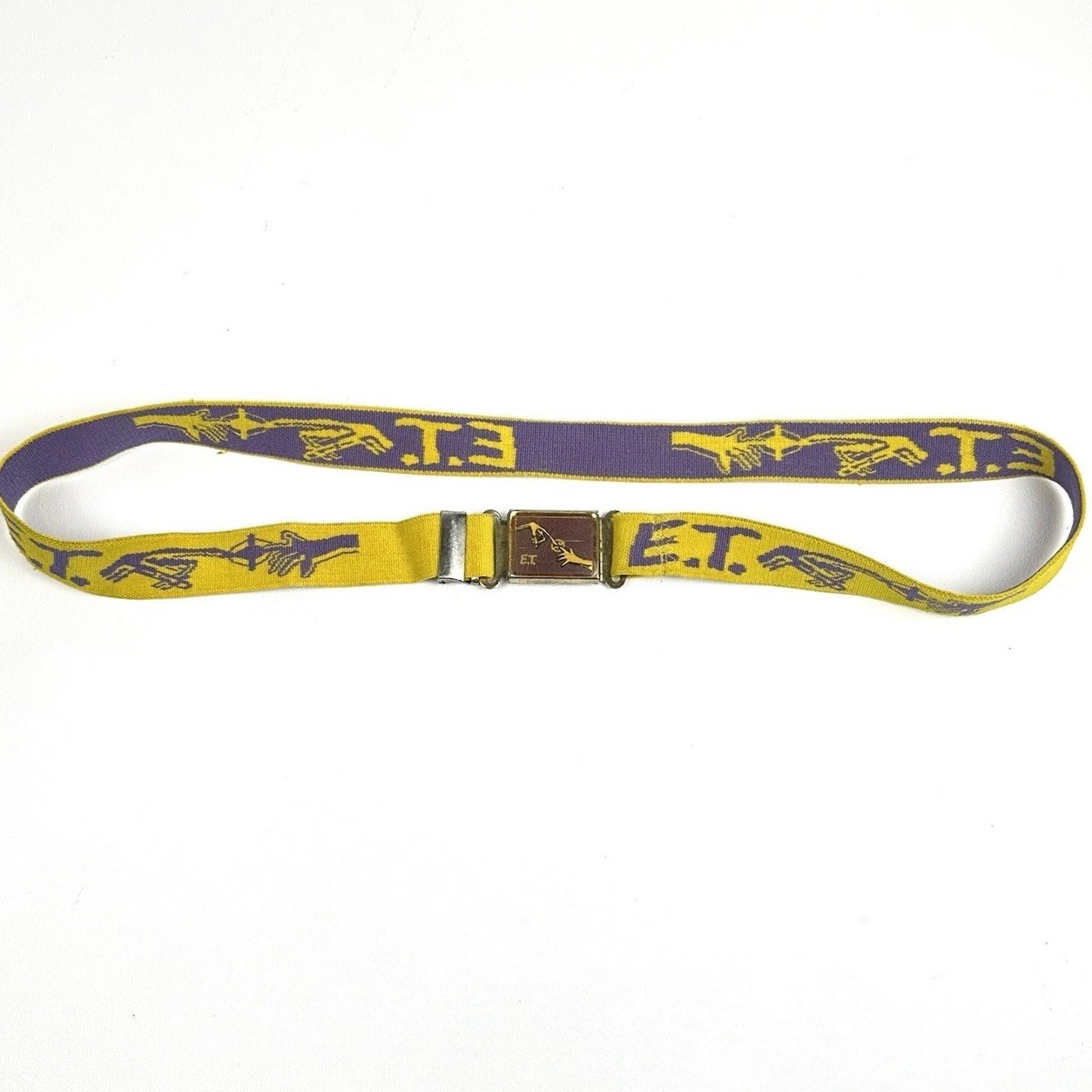 E.T. Extra Terrestrial Belt Magnetic Buckle Adjustable Kid Adult Size Finger ‘82