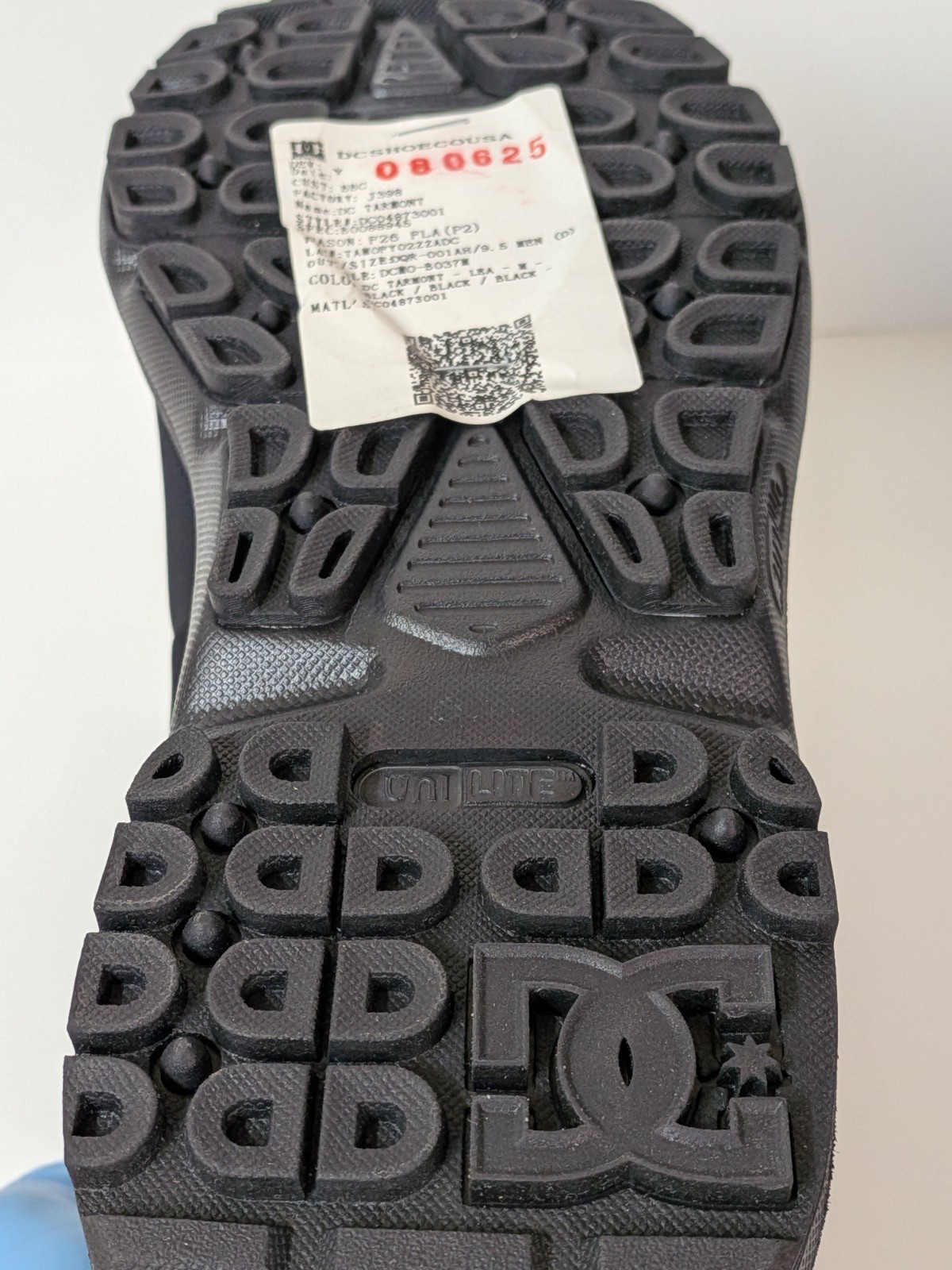 ​DC Torstein Style Boot Sample Unreleased Fall 2026 Prototype Black Mens 9.5