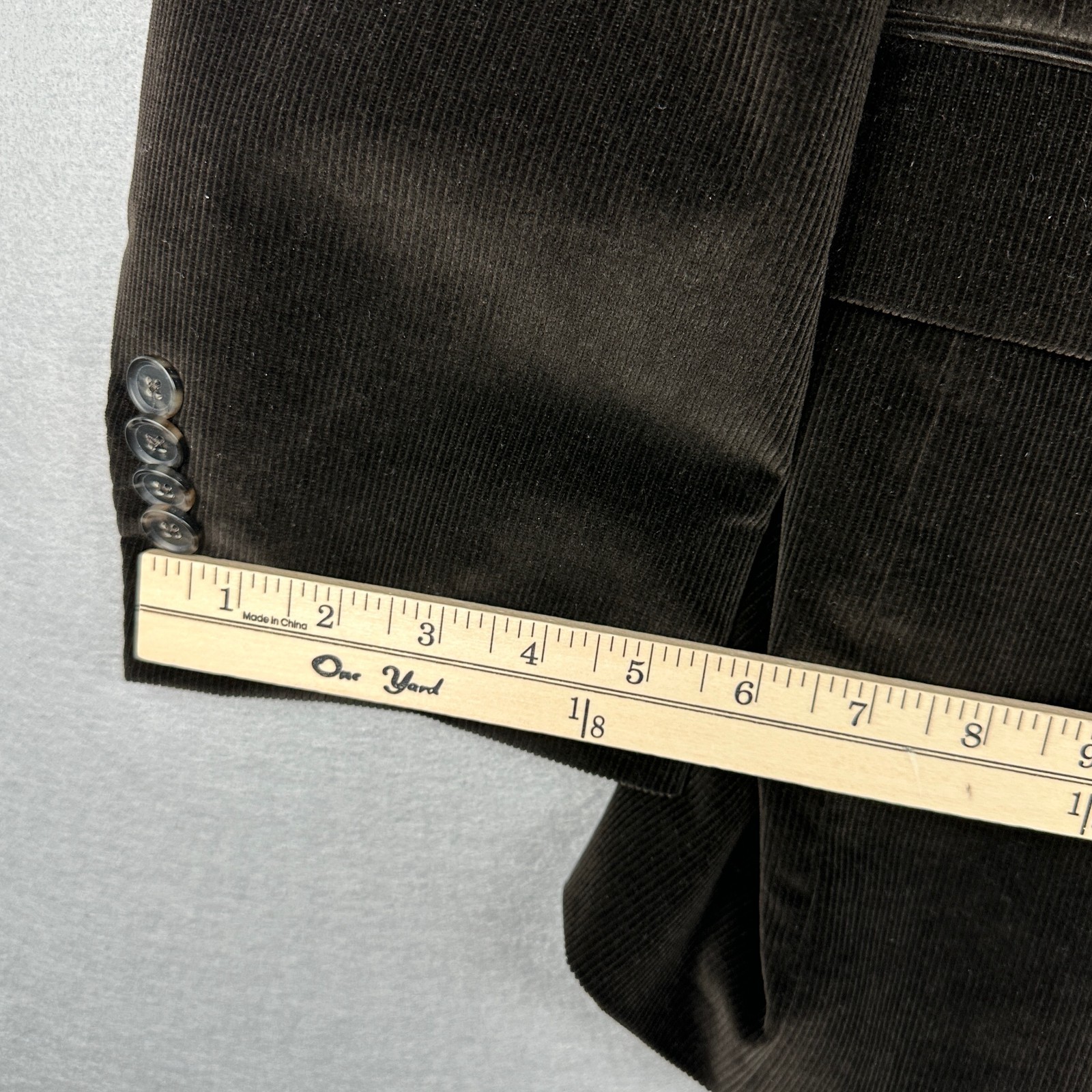 Loro Piana Sport Coat Mens 40S 40 Brown Corduroy Nordstrom Blazer Cotton Rayon
