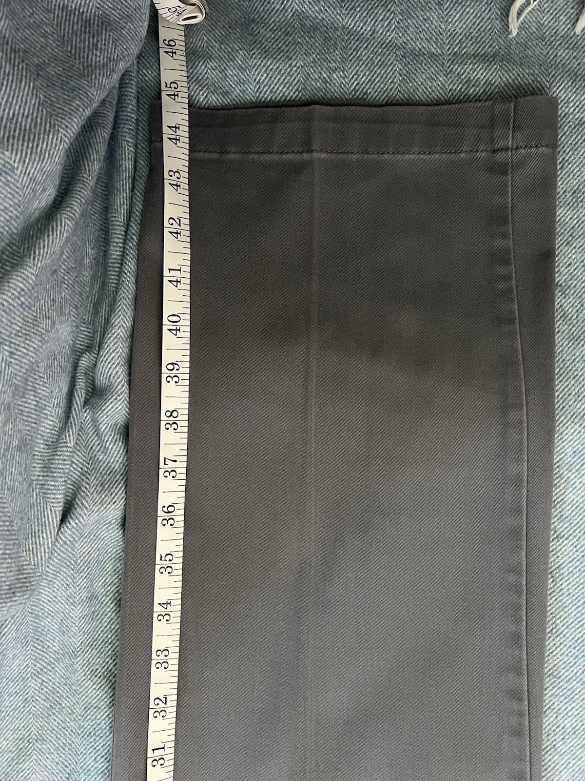 Dockers Men’s Classic Fit Tall Easy Gray Pants Straight Leg 34 x 35/36