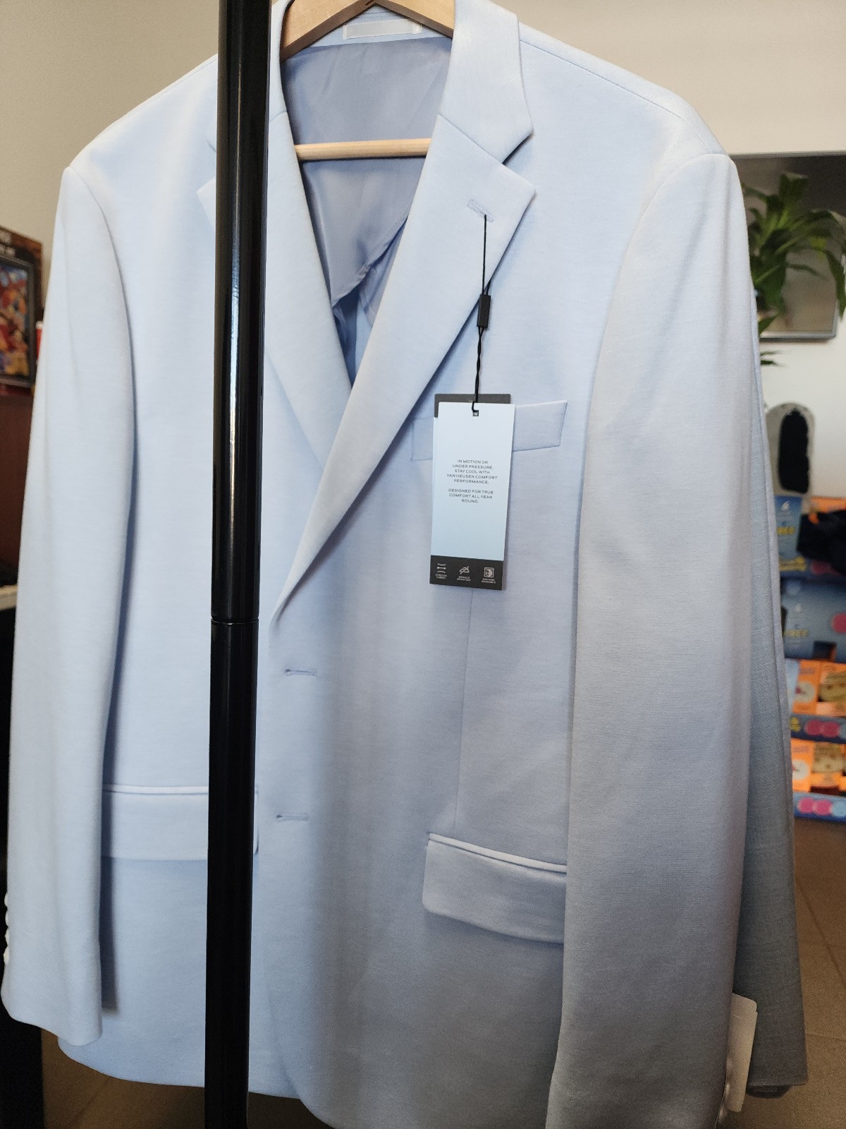Van Heusen Mens Sport Coat Suit Jacket Blazer Modern Fit Sizes 42-50