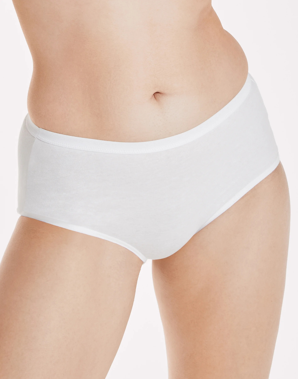 Hanes Brief 6-Pack Ultimate Breathable 100% Cotton No ride up Preshrunk Seamless