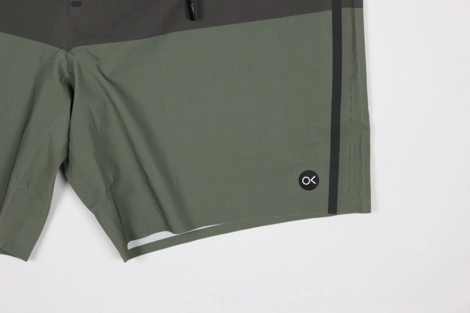 Outerknown Men’s Board Shorts Kelly Slater Apex Trunk Size 38 x 7.5″ Green GBK