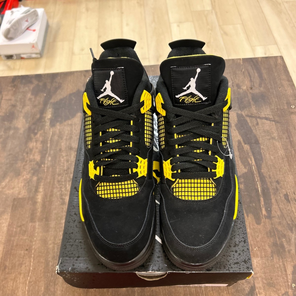 Jordan 4 Retro Thunder (2023) (Pre-Owned) – DH6927-017-11-PO-4 – (Mod… Size 11