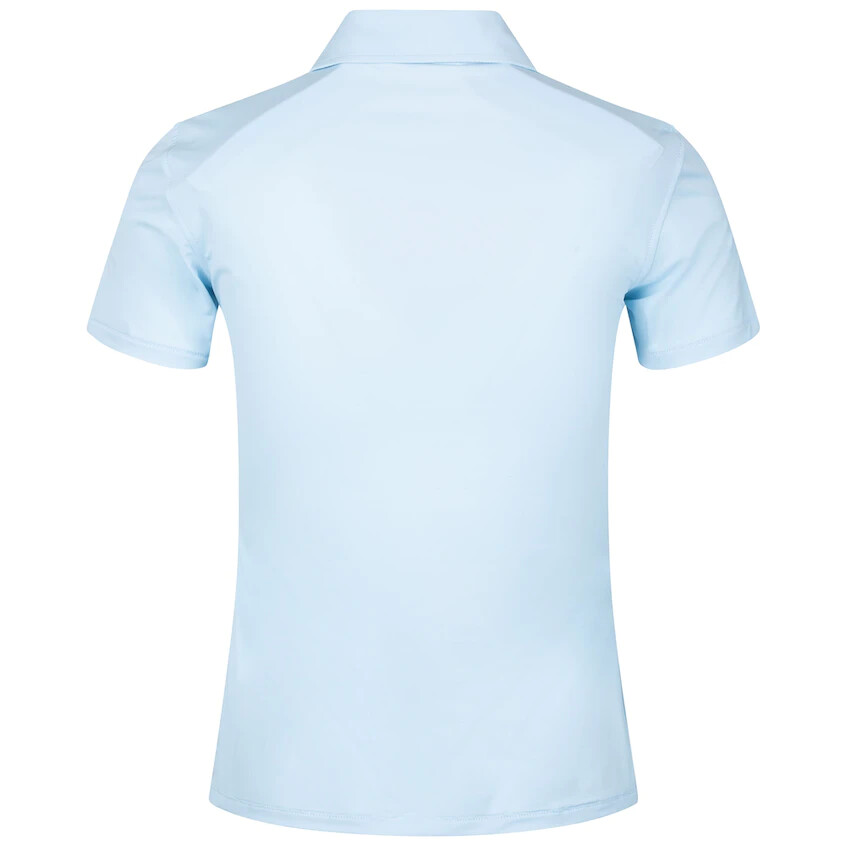 G/Fore Featherweight Polo Top Size S Small Womens Golf Shirt Capri Blue NWT