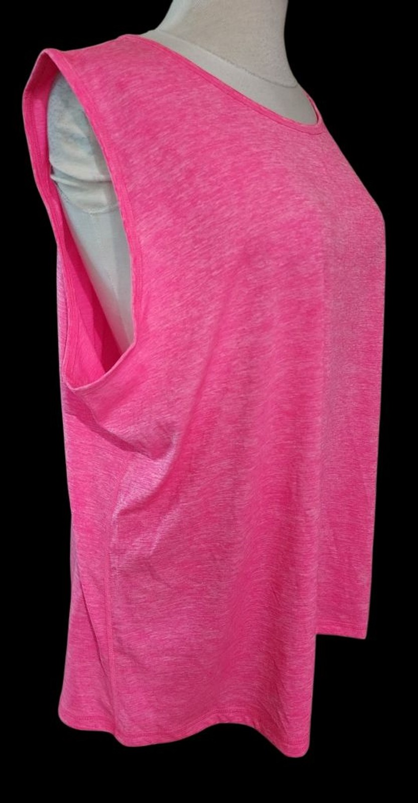 Ideology 3X Pink Sleeveless Tank Top Women’s Plus Activewear Athletic Shirt NWT