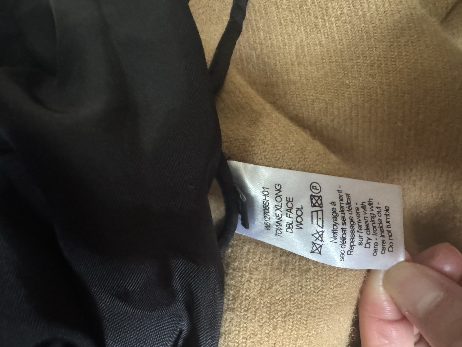 Joseph Double-Breasted Coat Wool Xs