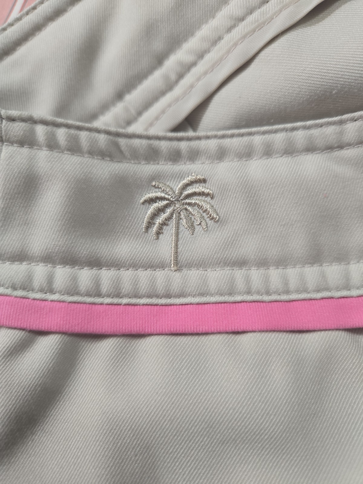 Vintage Lilly Pulitzer White Label Khaki Skort Women’s Size 4 Quick Dry Golf