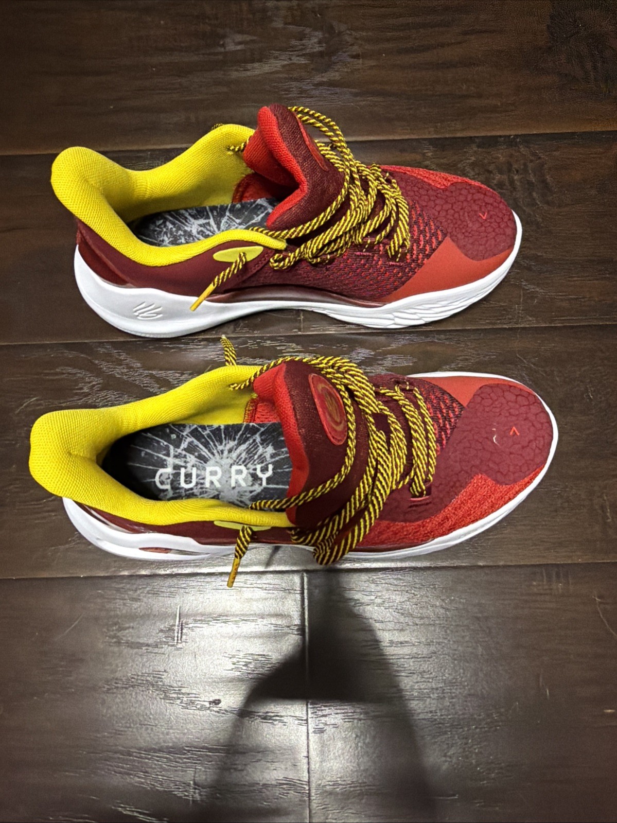 Under Armour Curry 11 “Bruce Lee Fire” basketball shoes Men’s Size 8.5