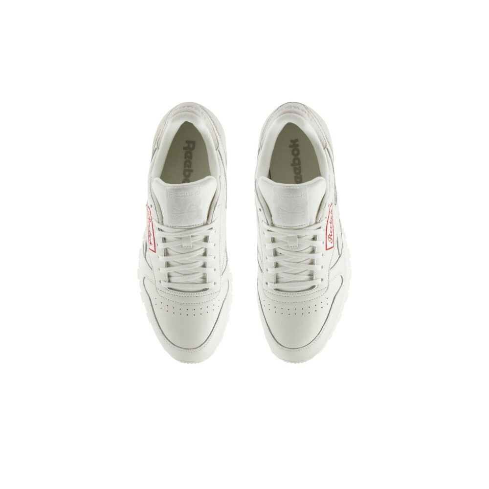 Reebok Classics Classic Leather PGS (Chalk/Sand Stone/Primal Red) Men’s Shoes