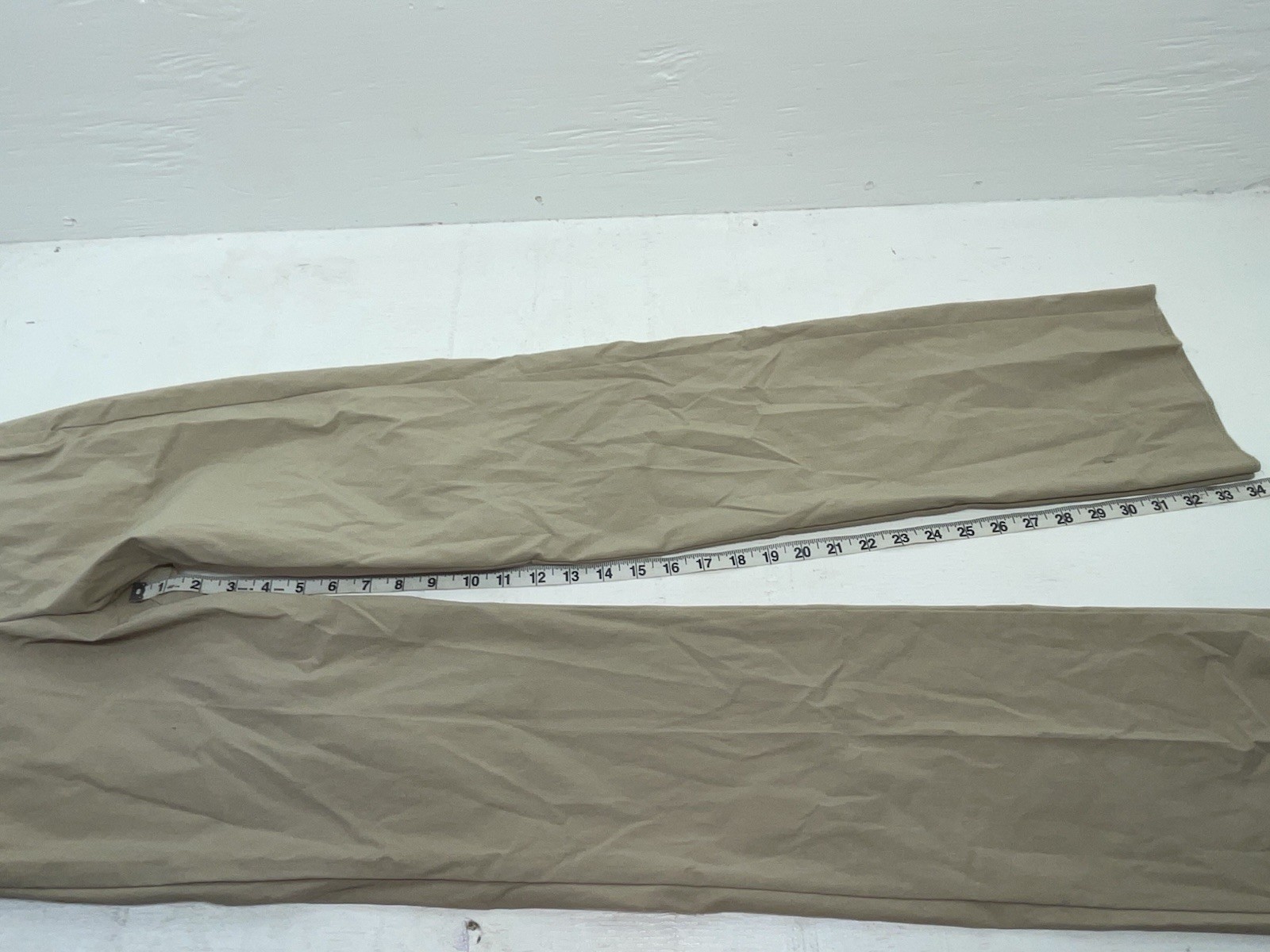 New Vintage Beige 1849 Polyester Pants #3443 XX-45