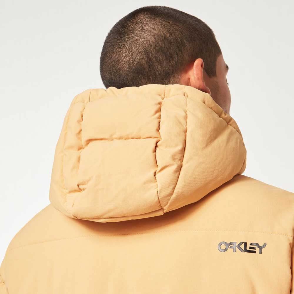 Oakley Standard Tahoe Puffy RC Jacket, Light Curry/Blackout, Large