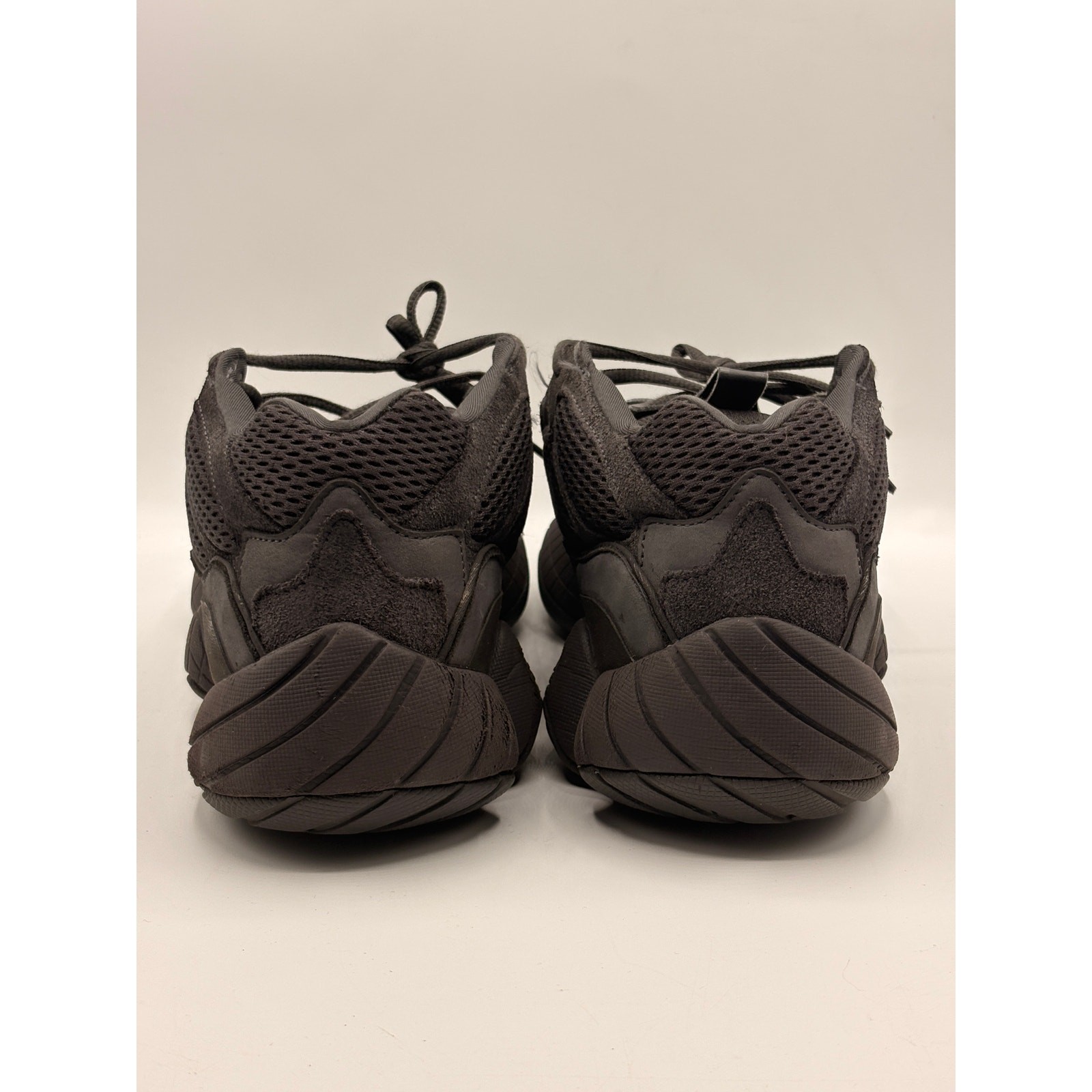 ADIDAS YEEZY 500 Utility Black Sneakers Sz 12