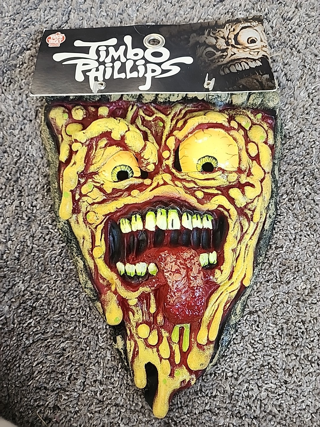 Trick or Treat Studios Pizza Fiend Face Mask – One Size – Trick Or Treat Studios