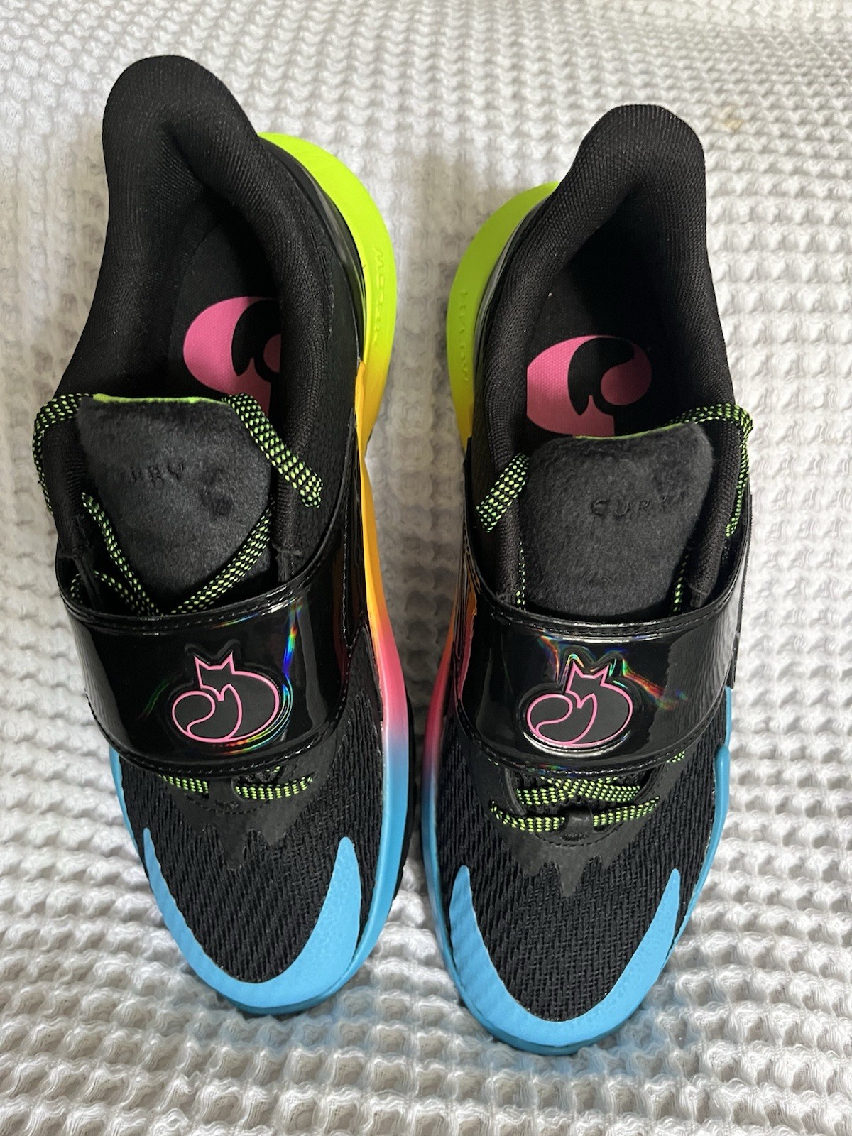 Unisex Under Armor Curry Fax 2Gamer Shoe M9 W10.5 New Missing Lid Box.