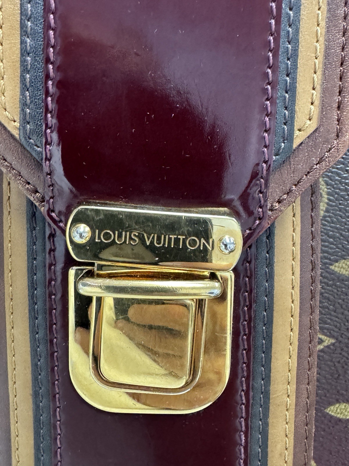 Authentic Louis Vuitton ARTSY Monogram Mirage Musette Brown M40249