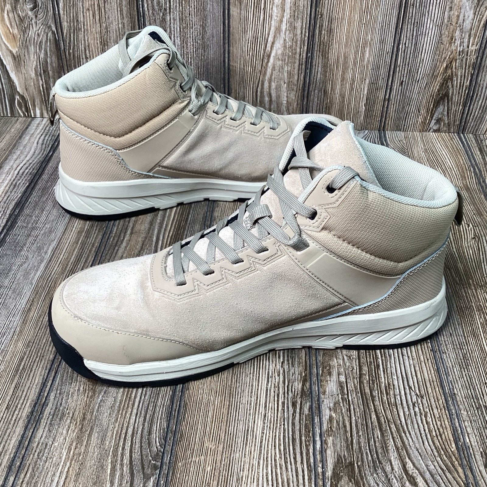 Bogs Mens Slate Sand Tan Comp Toe Work & Safety Boots 78991CT-262 Size 11.5 M