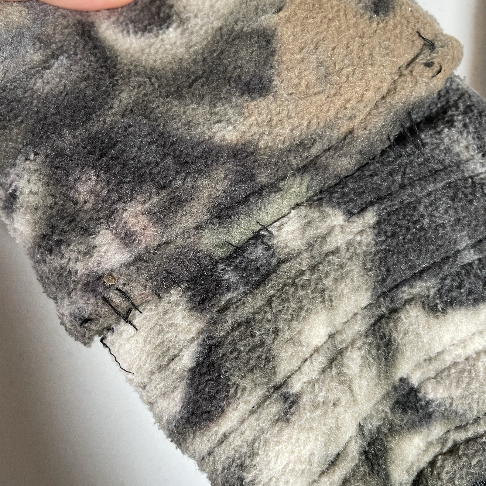 thinsulate thermal insulation gloves Hunting Camo Mittens Men’s Fleece Pop-Top L