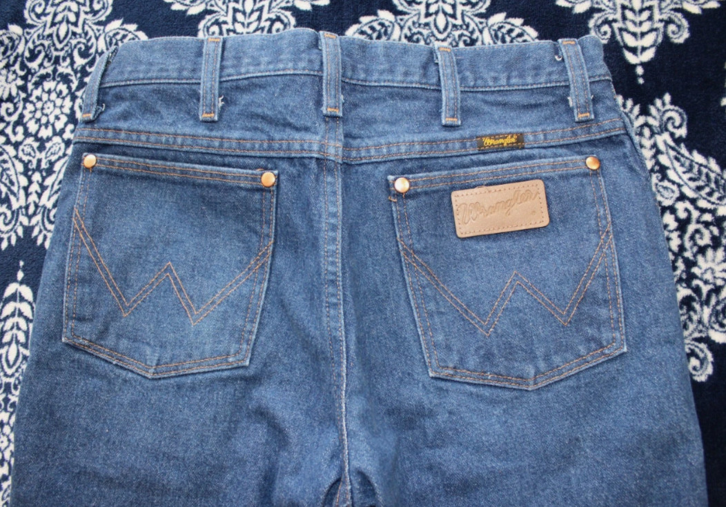 Vintage Wrangler Cowboy Cut Slim Fit 936Den 30W x 29L Blue Jeans (Mexico Made)