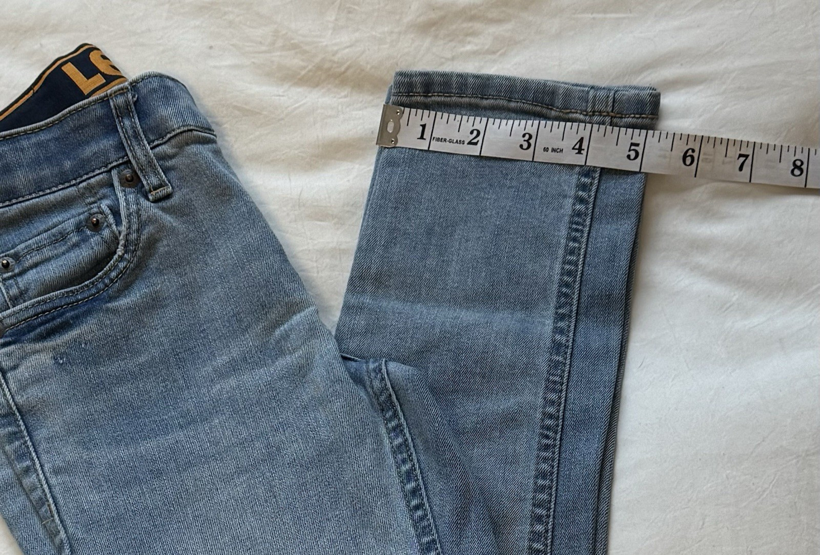 Levi’s Boys 510 Stretch Blue Jeans Size 8 Zipper Closure Inseam 22.5 inch..