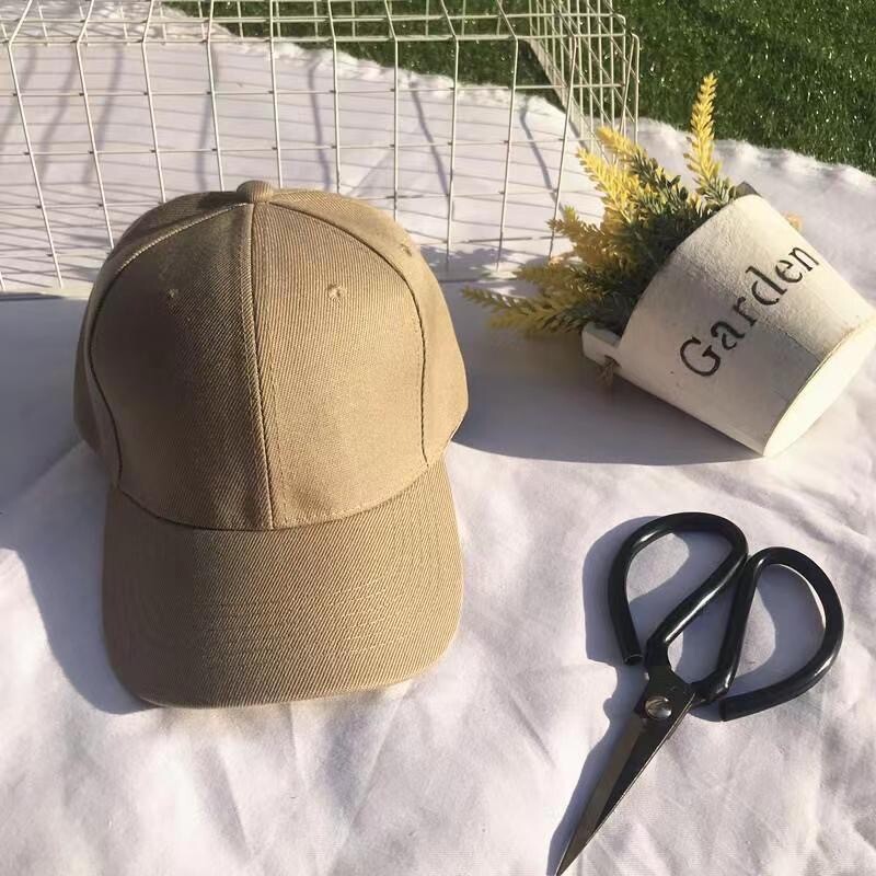Solid Plain Baseball Cap Trucker Camo Blank Hat Ball Men Women Adjustable