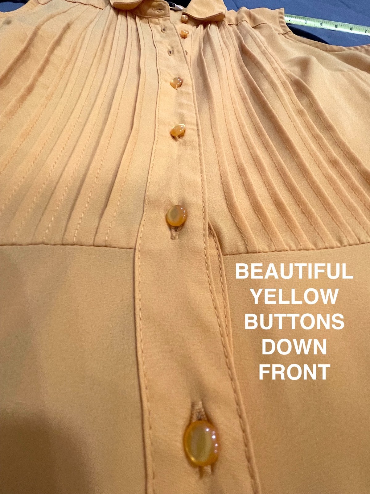 Nanette Lepore Sleeveless Collared Safari Maxi Shirt Dress Mustard Gold Size 2