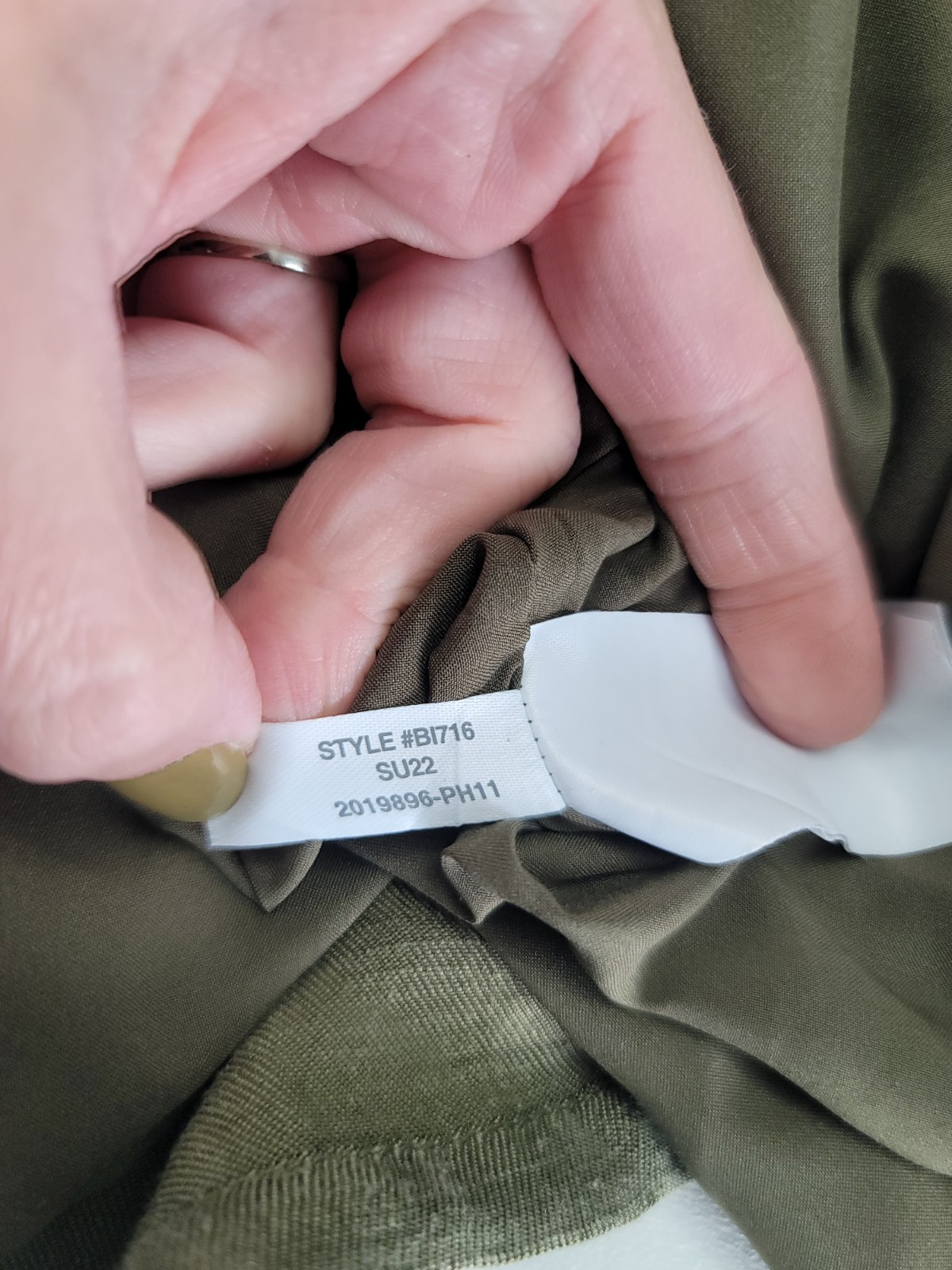 J. Crew Ruffle Sleeve Linen Cupro Blend Dress Olive Button Front Dress Size 6