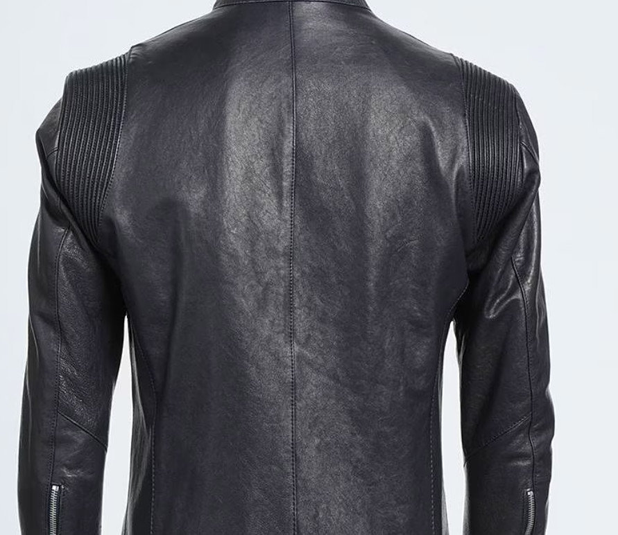 Masterpelle Italian luxury leather bike jacket L( Slim 42/41~Full40 US) NWT$1950