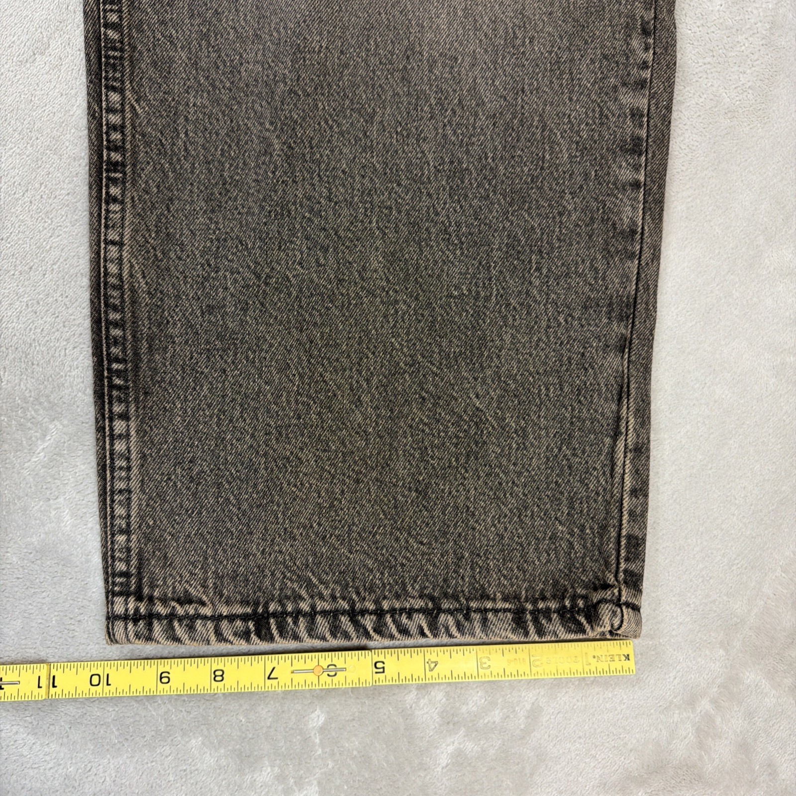 Levi’s 578 Baggy Denim Jeans Men’s Size 36×30 Gray Cotton Y2K
