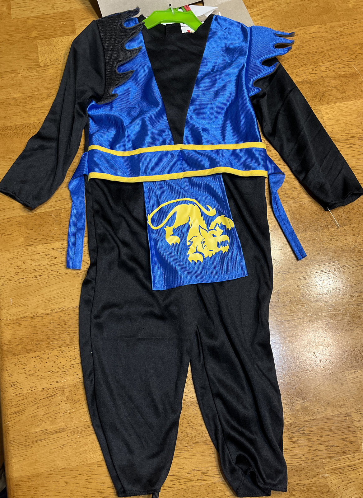Ninja Marshal Arts, Midnight Ninja Size 2T, Black/Blue, NEW, B4D13