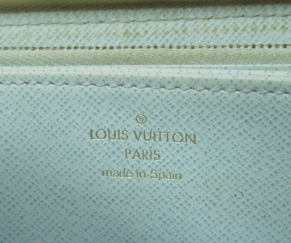 Authentic LOUIS VUITTON Monogram Giant Zip Around Zippy Wallet S#47269