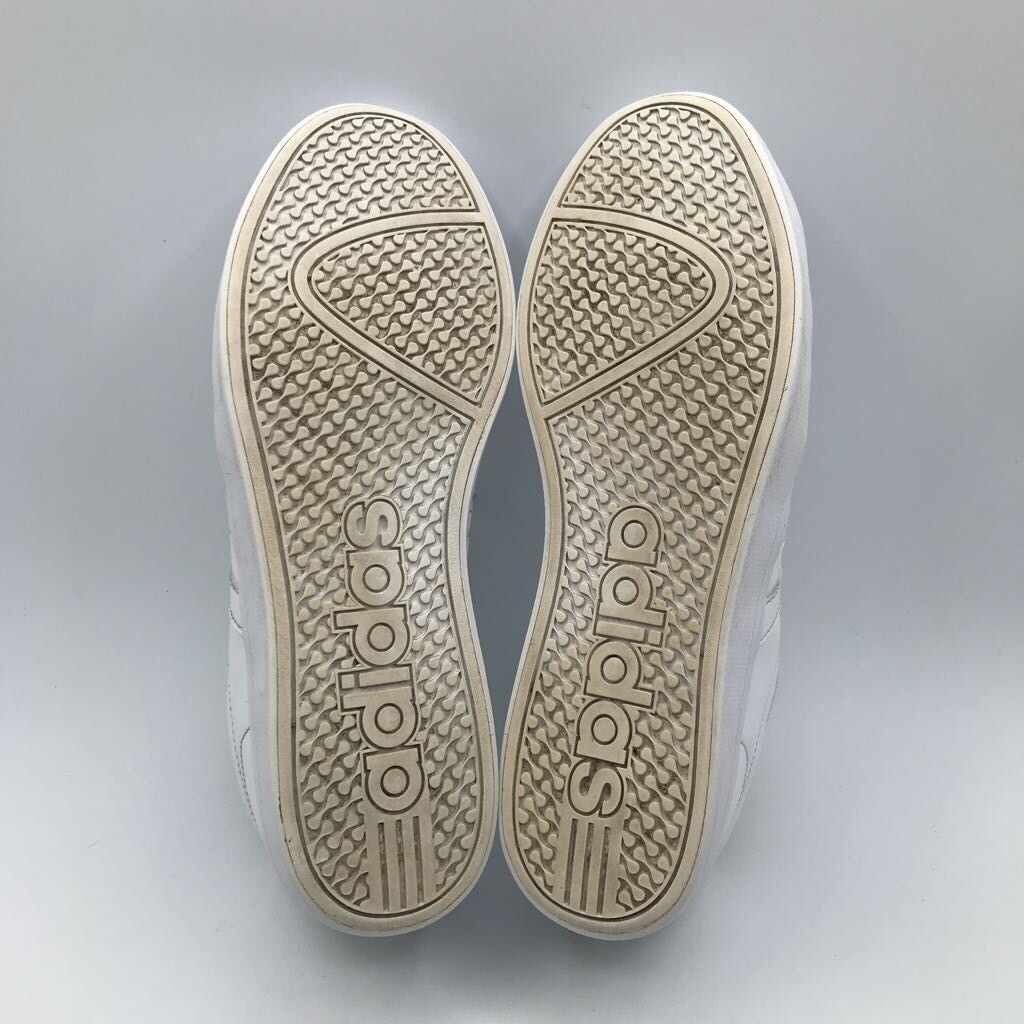Adidas Womens Neo Vs Pace Sneaker Shoes White DA8799 Lace Up Low Top Leather 10M