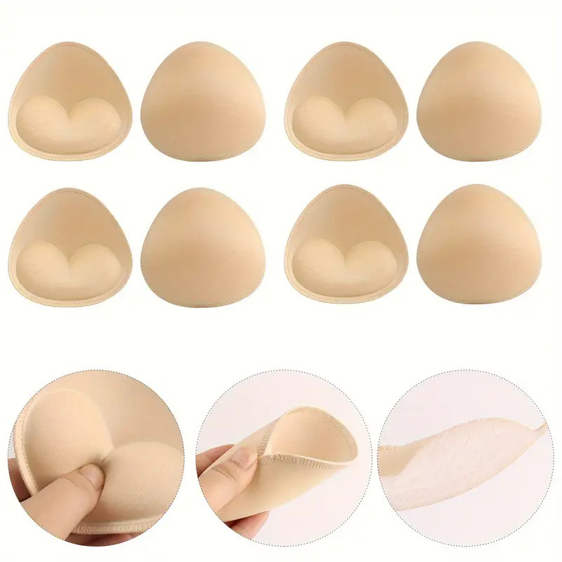 Removable Women’S Push Up Invisible Sponge Bra Pads for Sports & Casual Wear Bra