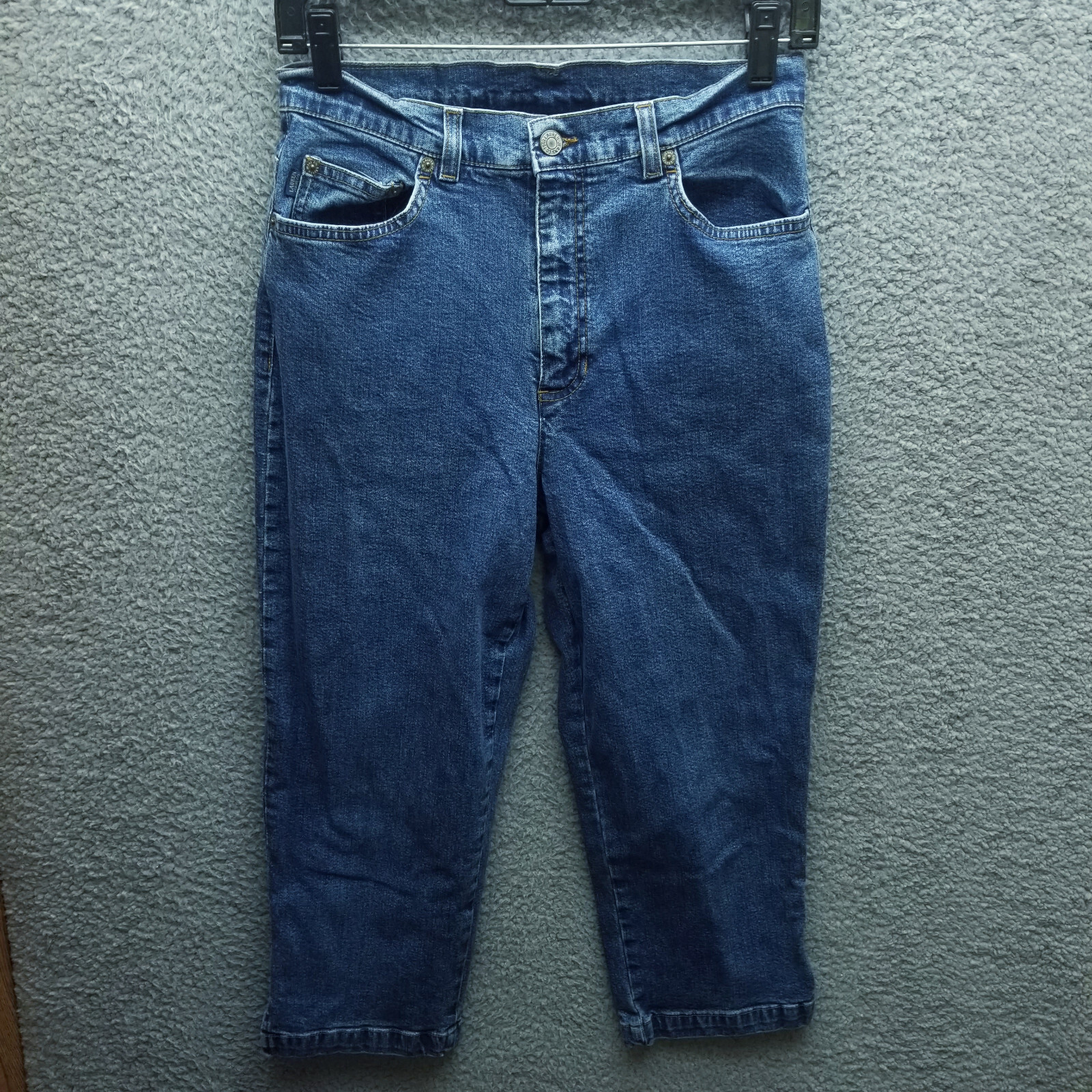 Lauren Ralph Lauren Women’s 8 Blue Cropped Jeans 28.5″ 20.75″ 11.5″