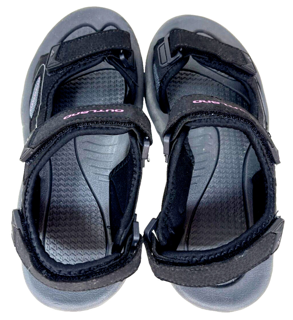 Outland Women’s Tracker ll Outdoor Fisherman Sandals Black/Gray Size:9 192N
