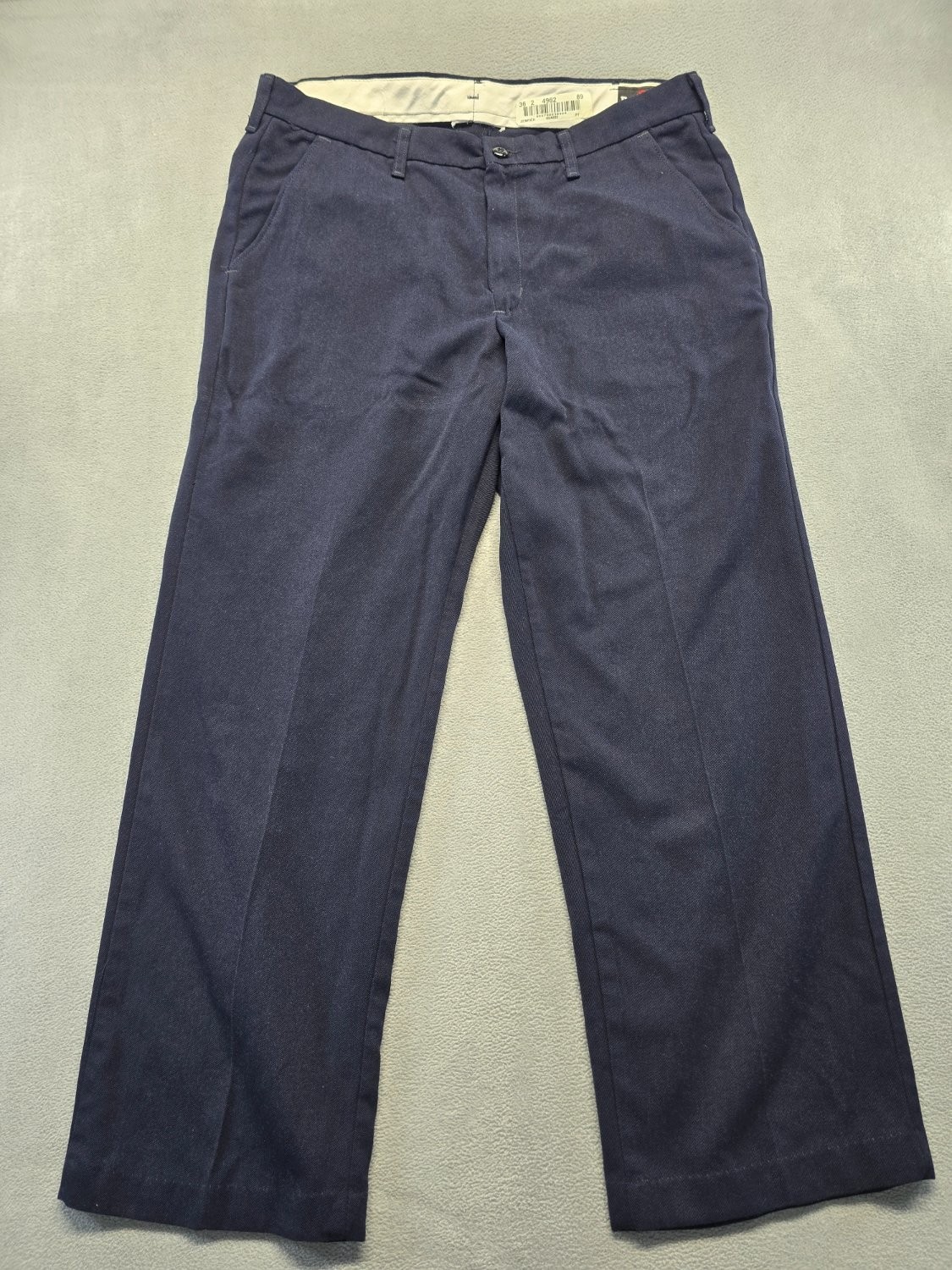 Bulwark FR Flame Resistant Work Pants Navy Blue 38×30 Arc Rating 10.2