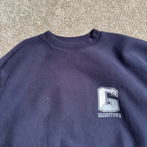 VINTAGE NAVY MV SPORT “GEORGETOWN” SWEATSHIRT