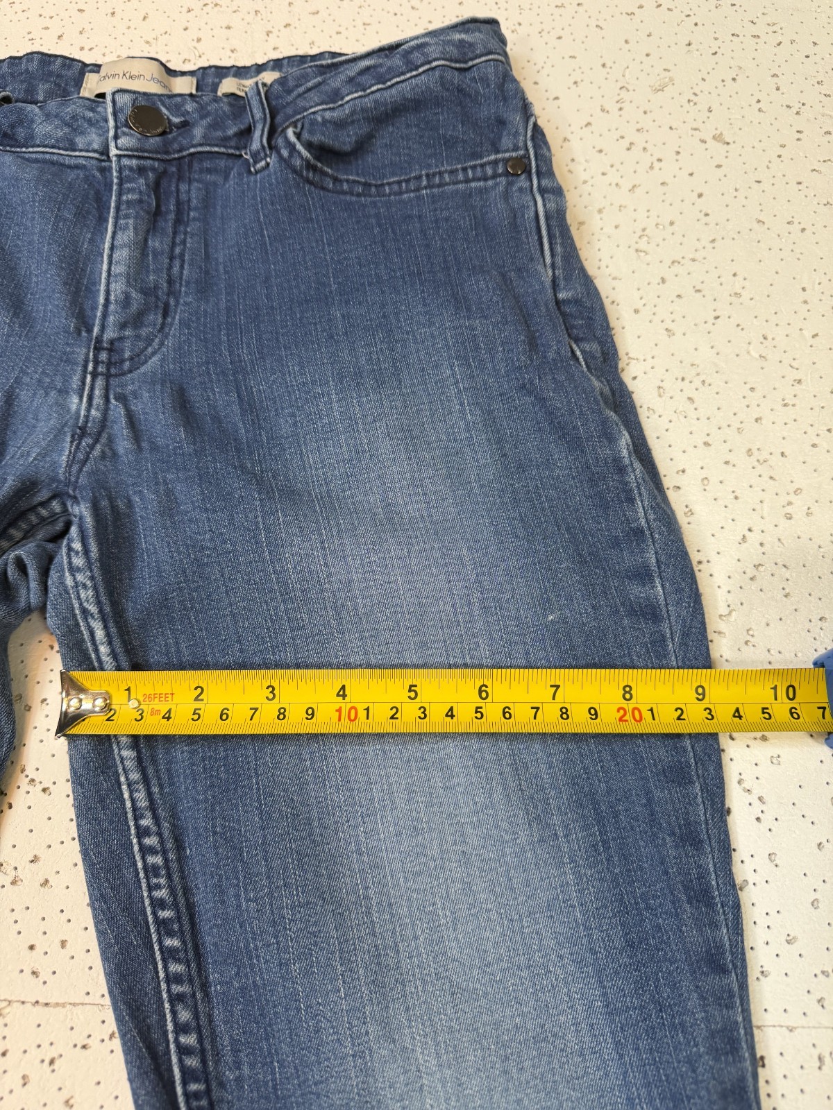 Calvin Klein Ultimate Skinny Jeans Men’s 28×32 Medium Wash Stretch Denim