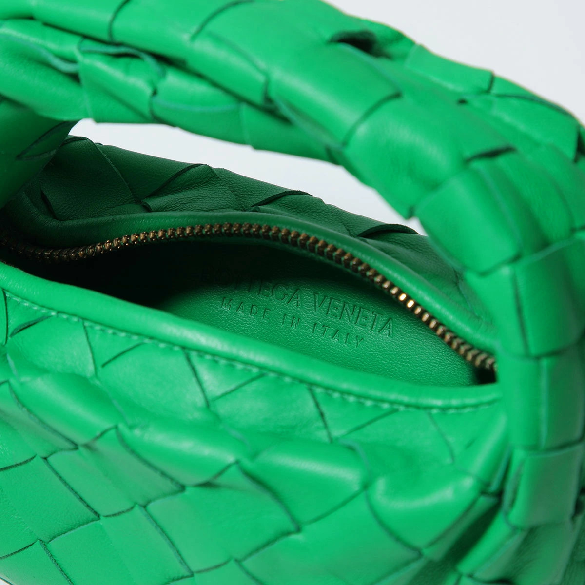 BOTTEGA VENETA Candy Jodie handbag, model number 730828, VCPP0, green only.
