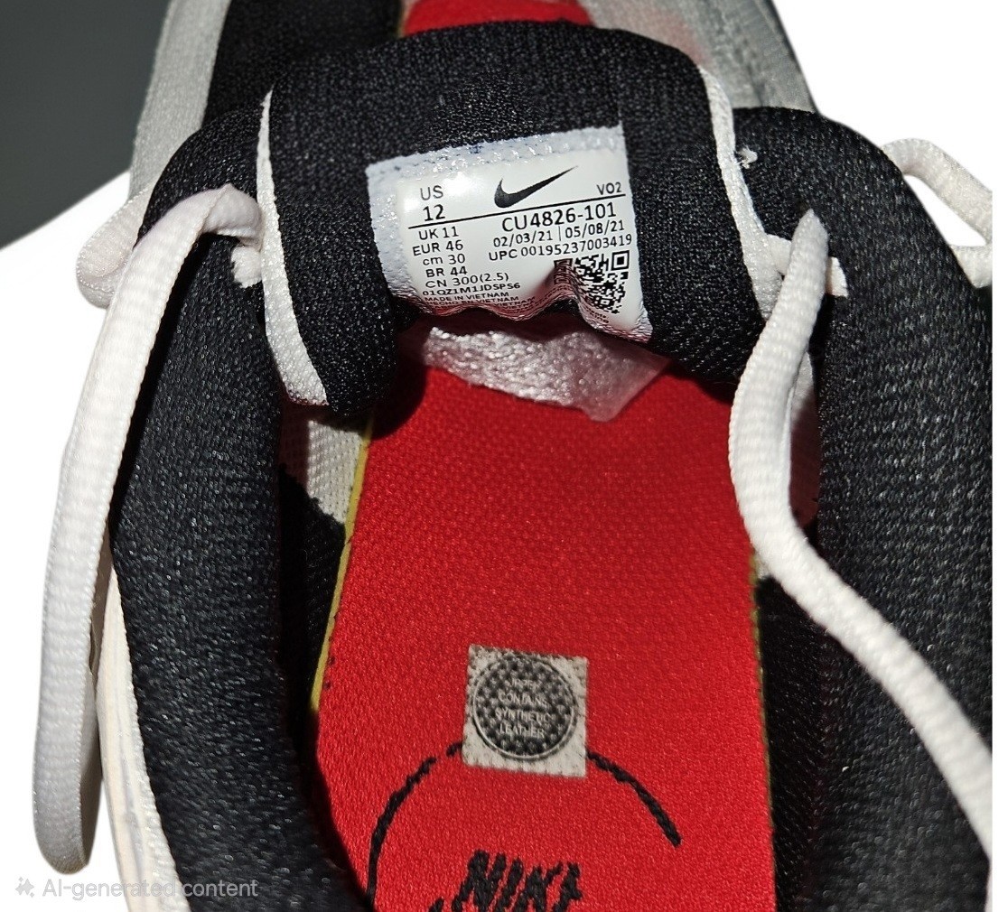 Nike Air Max AP White University Red Black Men’s Size 12 CU4826-101 New No Box